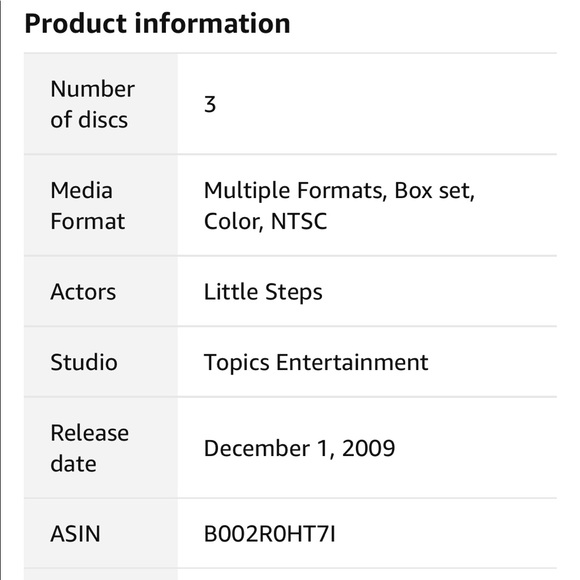 COPY - Little Steps First Words Sights & Sounds 3DVD’s - Picture 7 of 7